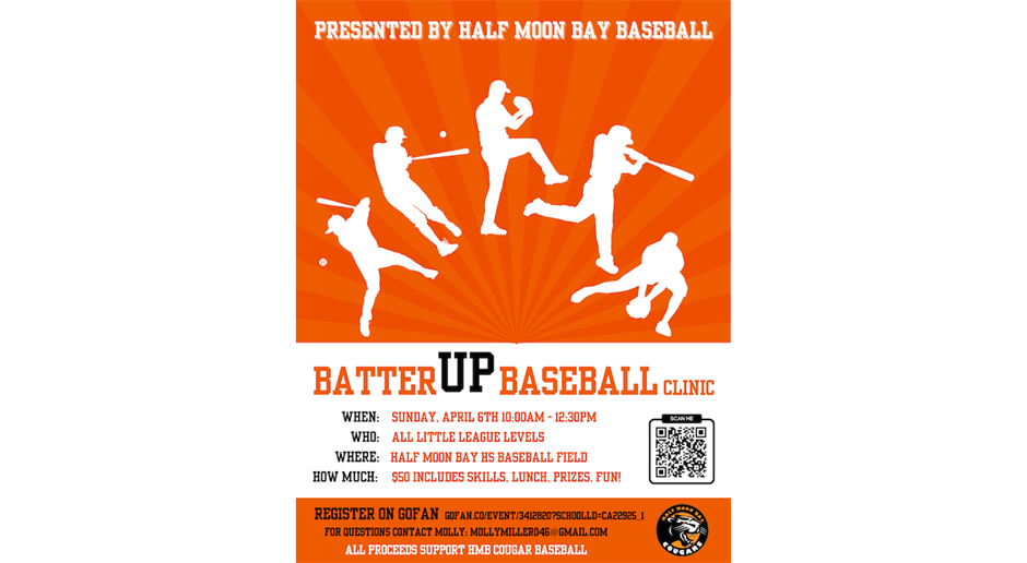 Batter Up Clinic at HMB Highschool 