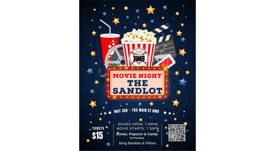 Dinner and a Movie! May 3 Now at 765 Main Street Suite C 